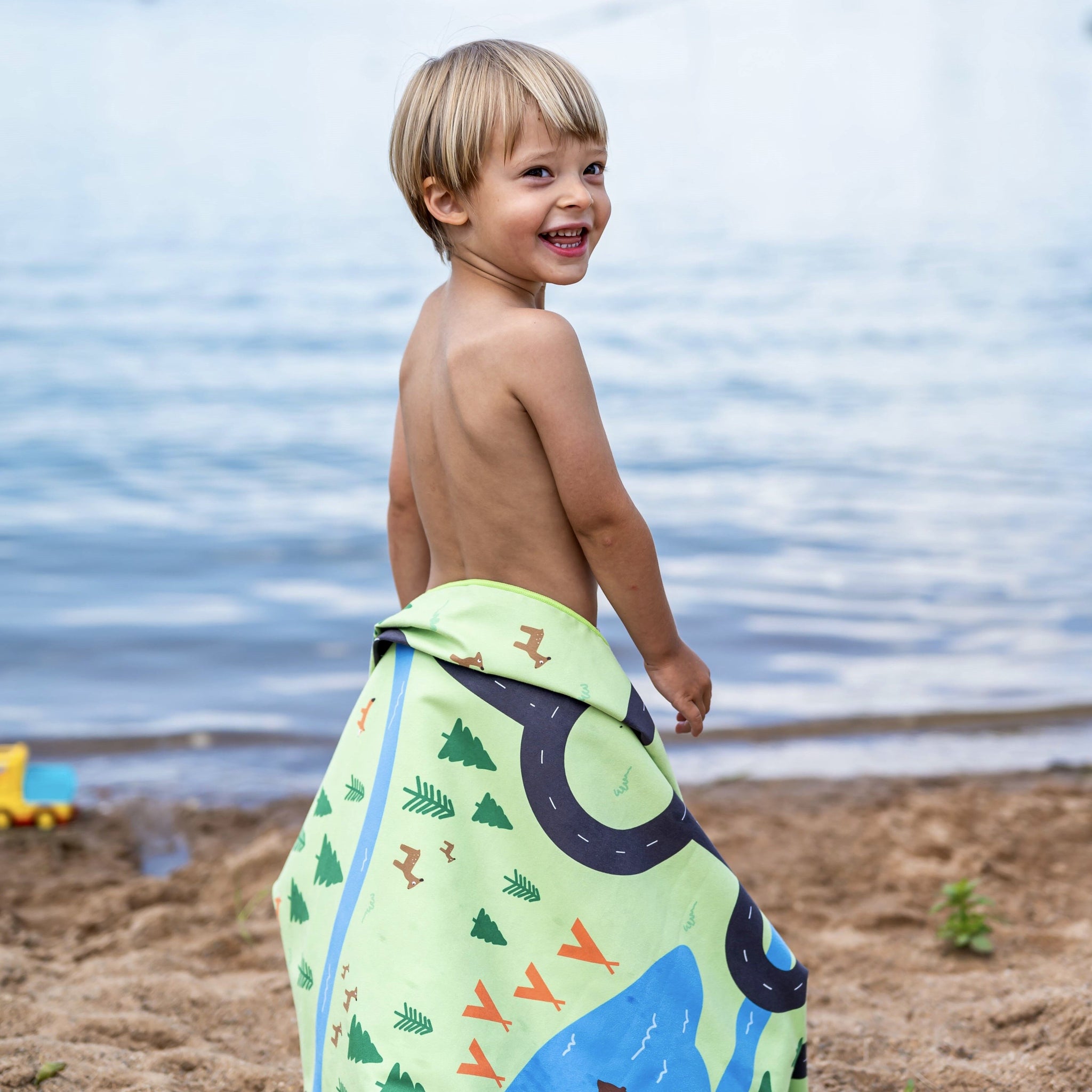 Kinder schneller Badetuch Swimkit